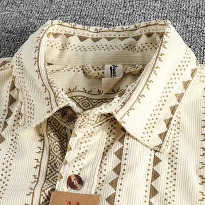 Savanna Stripe Cotton Shirt