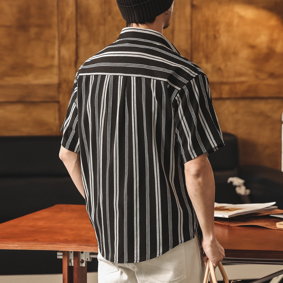 Rhodes Stripe Linen Shirt