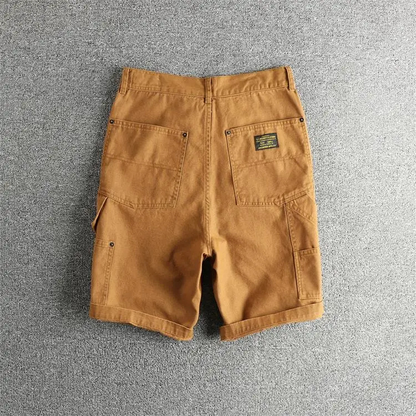 Vintage Railman Double-Knee Utility Shorts