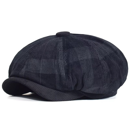 Classic Corduroy Newsboy Cap