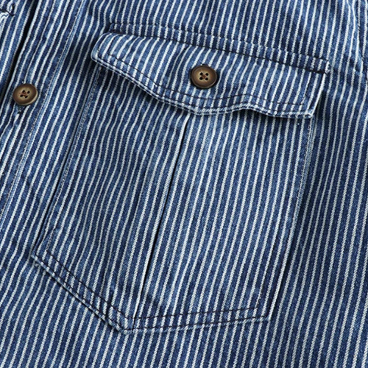 Vintage Coastline Utility Shirt