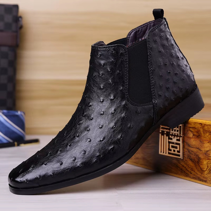 Ostrano Leather Chelsea Boots