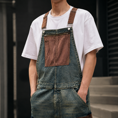Vintage Weston Patchwork Overalls