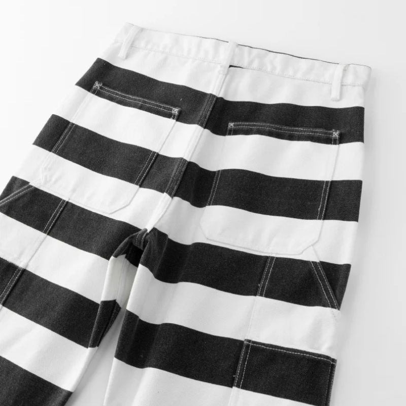 Vintage Jailhouse Stripe Pants