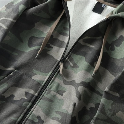 True Camo Zip Hoodie