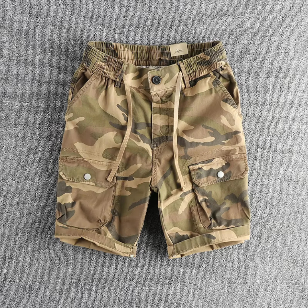Vintage Recon Camo Cargo Shorts