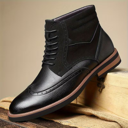 Kingsley Leather Ankle Boots