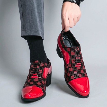 Trevanio High-Heeled Oxfords