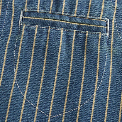 Vintage Mariner Denim Vest