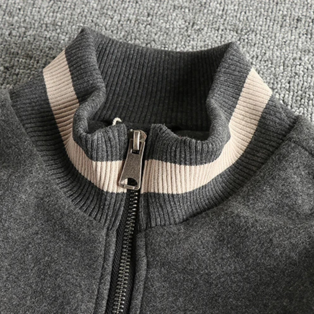 Vintage Calder Plaid Fleece Jacket