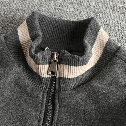 Vintage Calder Plaid Fleece Jacket