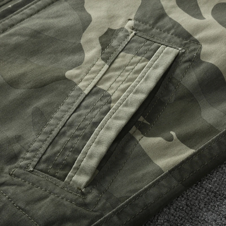 Vintage Field Camo Cargo Jacket