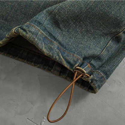 Vintage Washed Quarter-Zip Jacket