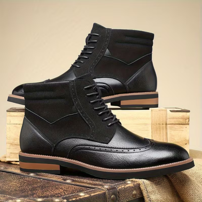 Kingsley Leather Ankle Boots