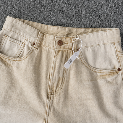 Vintage Hayes Raw-Hem Denim Shorts