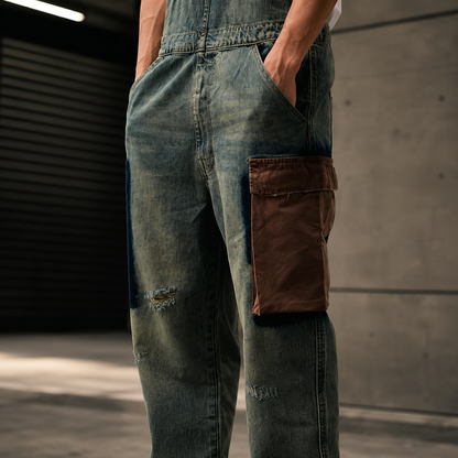 Vintage Weston Patchwork Overalls