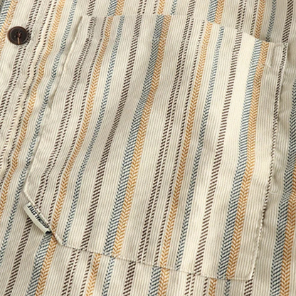 Vintage Ridge Striped Shirt