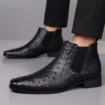 Ostrano Leather Chelsea Boots