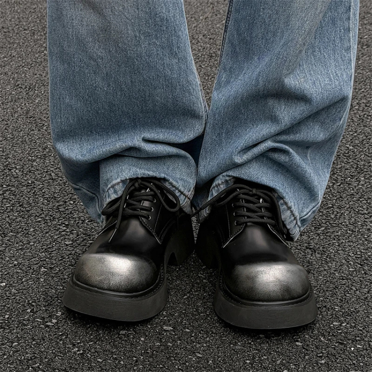 Vintage Foundry Oversized Leather Derbies