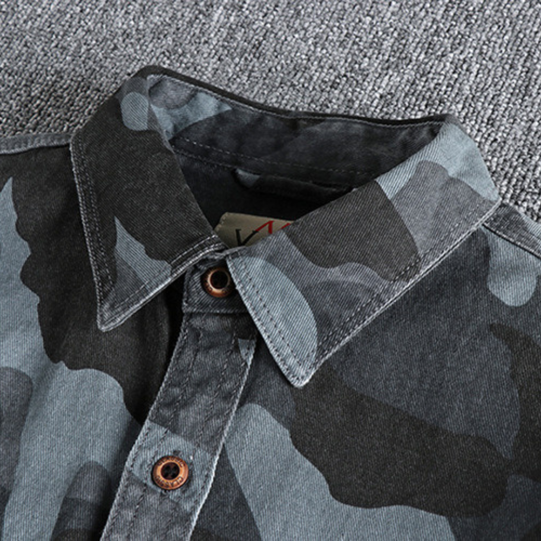 True Division Camo Utility Shirt