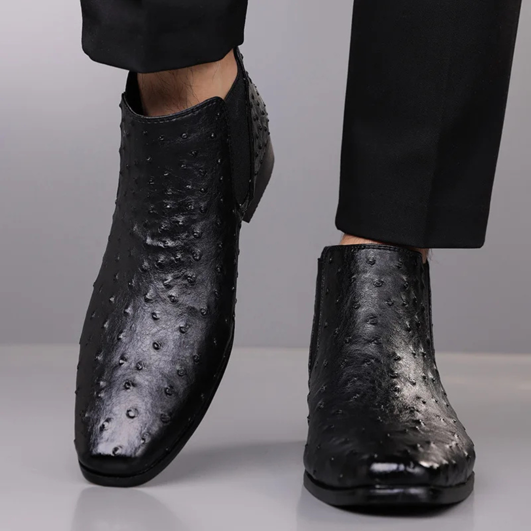 Ostrano Leather Chelsea Boots