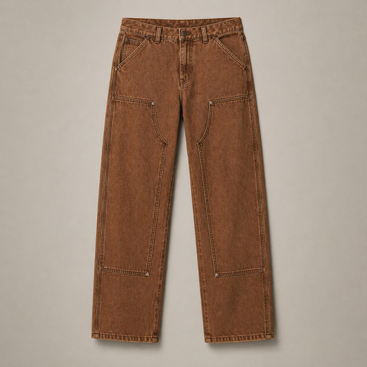Vintage Rustline Double-Knee Utility Pants