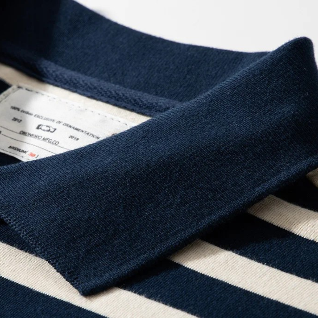 Vintage Offshore Long-Sleeve Polo