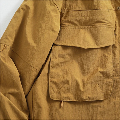 Reversible Corduroy Cargo Jacket