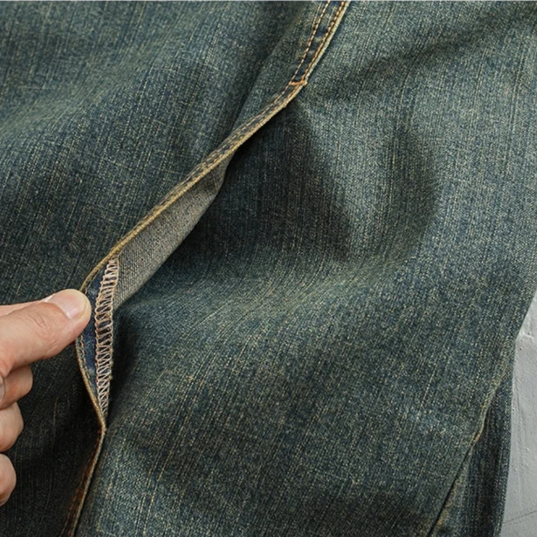 Vintage Washed Quarter-Zip Jacket