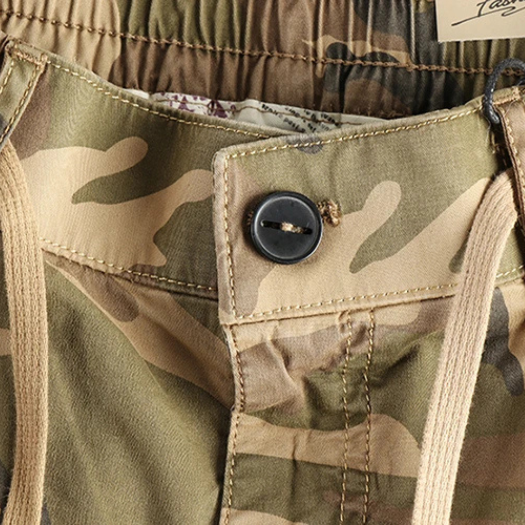 Vintage Recon Camo Cargo Shorts