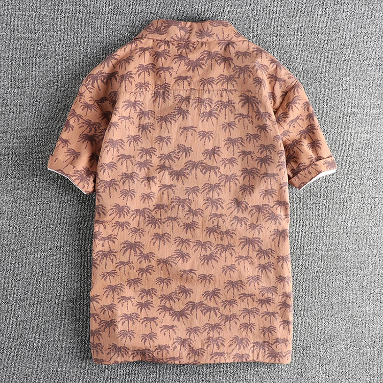 Vintage Seaside Hawaiian Shirt