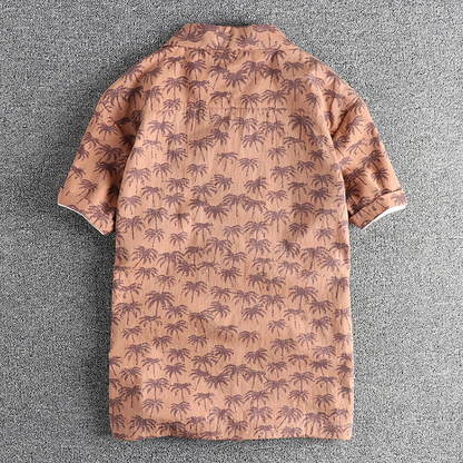 Vintage Seaside Hawaiian Shirt