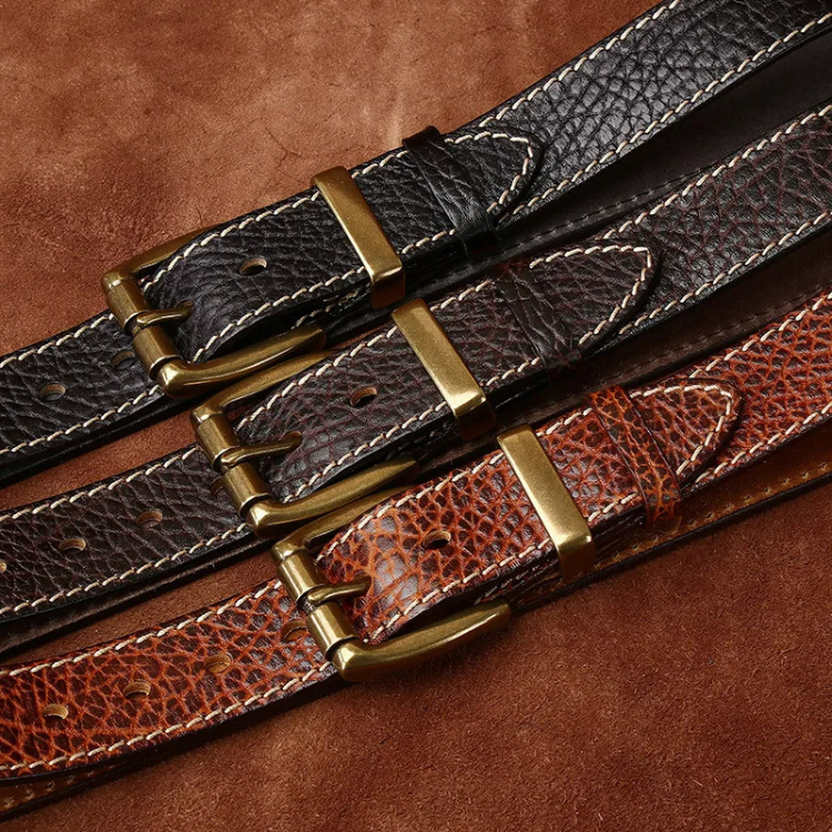 Cattleman Classic Leather Belt