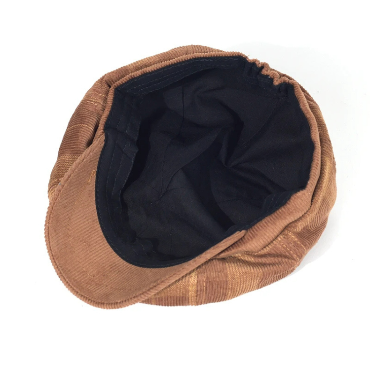 Classic Corduroy Newsboy Cap