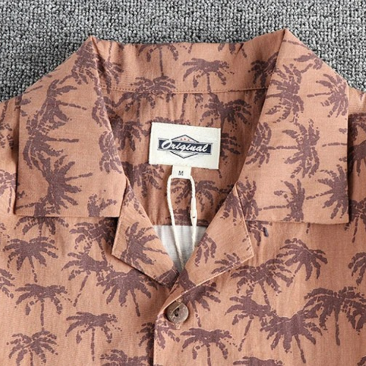 Vintage Seaside Hawaiian Shirt