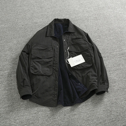 Reversible Corduroy Cargo Jacket