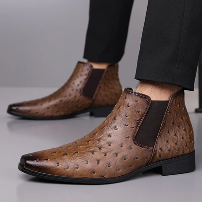Ostrano Leather Chelsea Boots