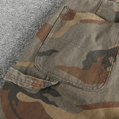 Vintage Camo Double-Knee Utility Pants