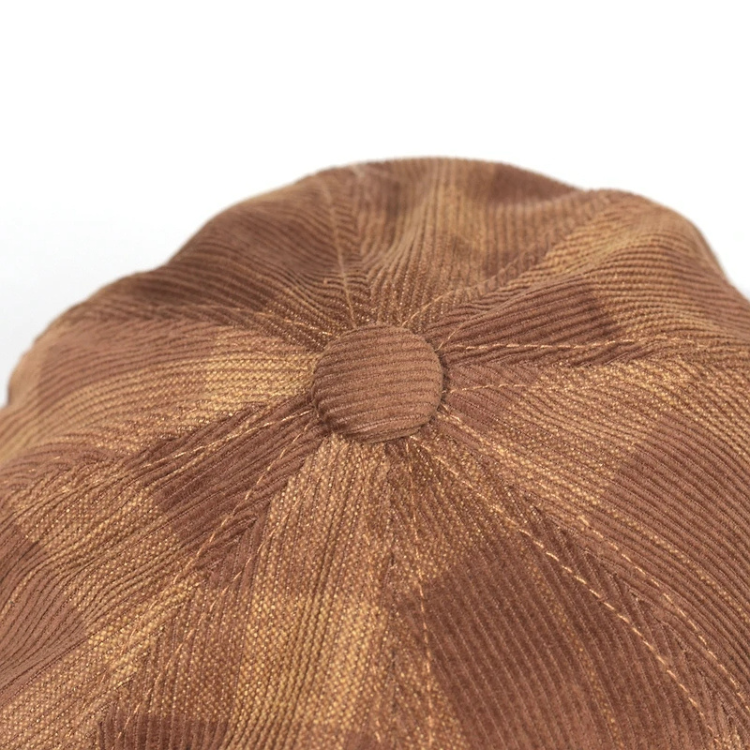 Classic Corduroy Newsboy Cap