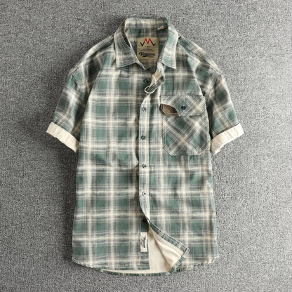 Vintage Harvest Patch Shirt