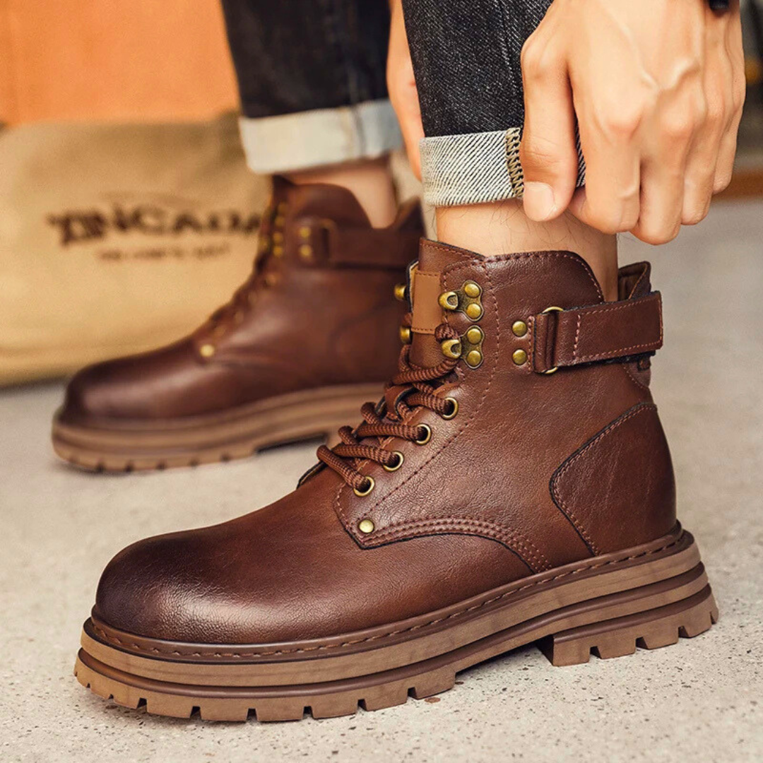 Harlan Industrial Work Boots