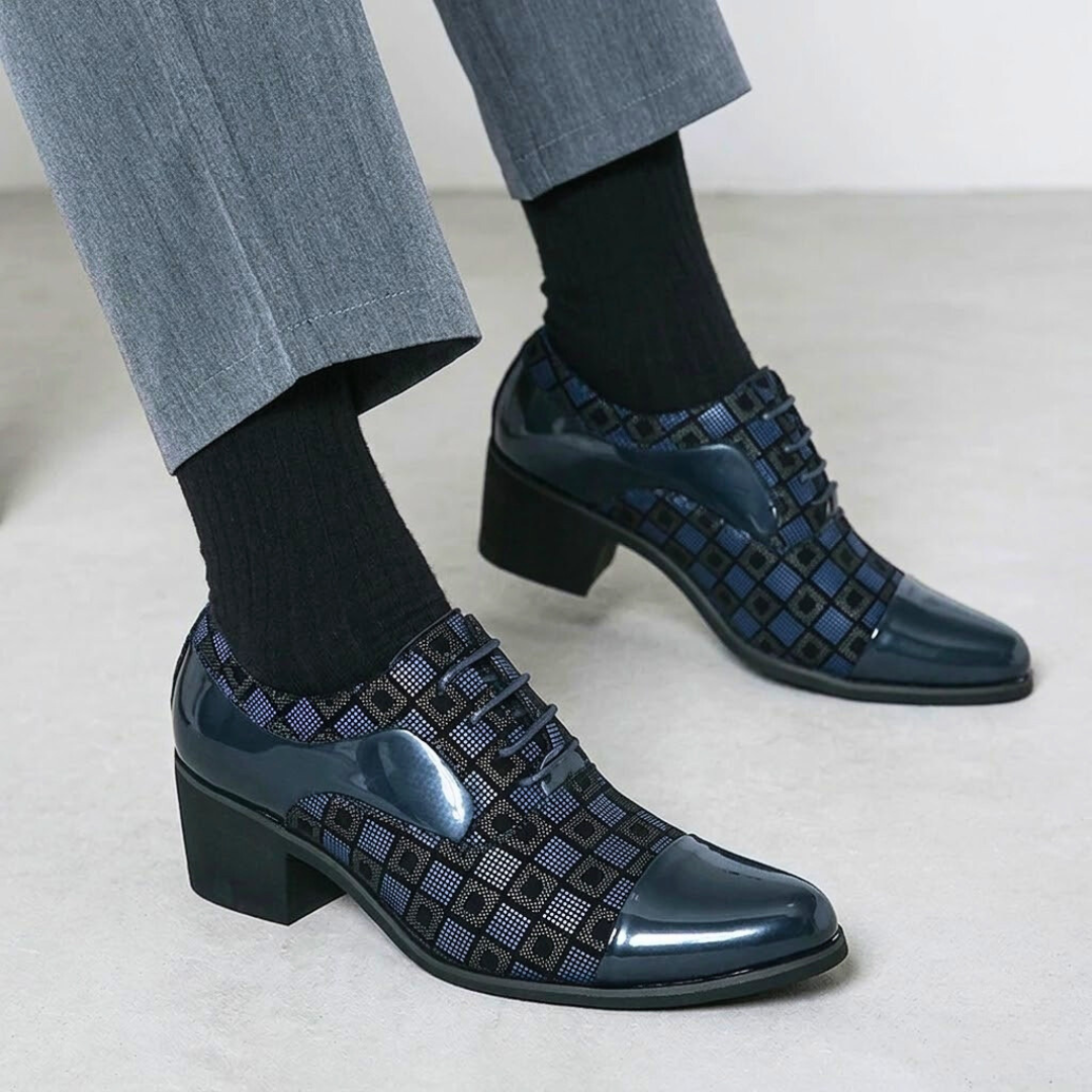 Trevanio High-Heeled Oxfords