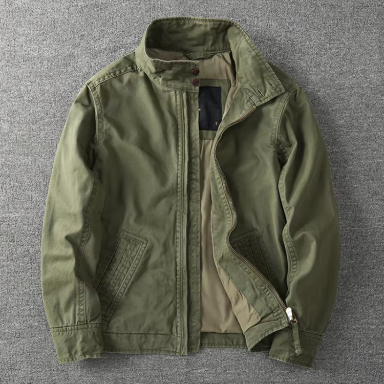 Vintage Field Camo Cargo Jacket