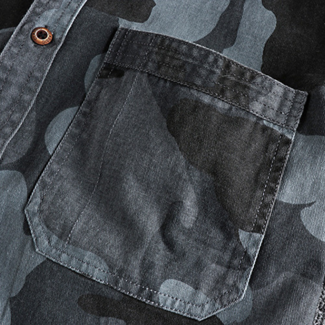 True Division Camo Utility Shirt