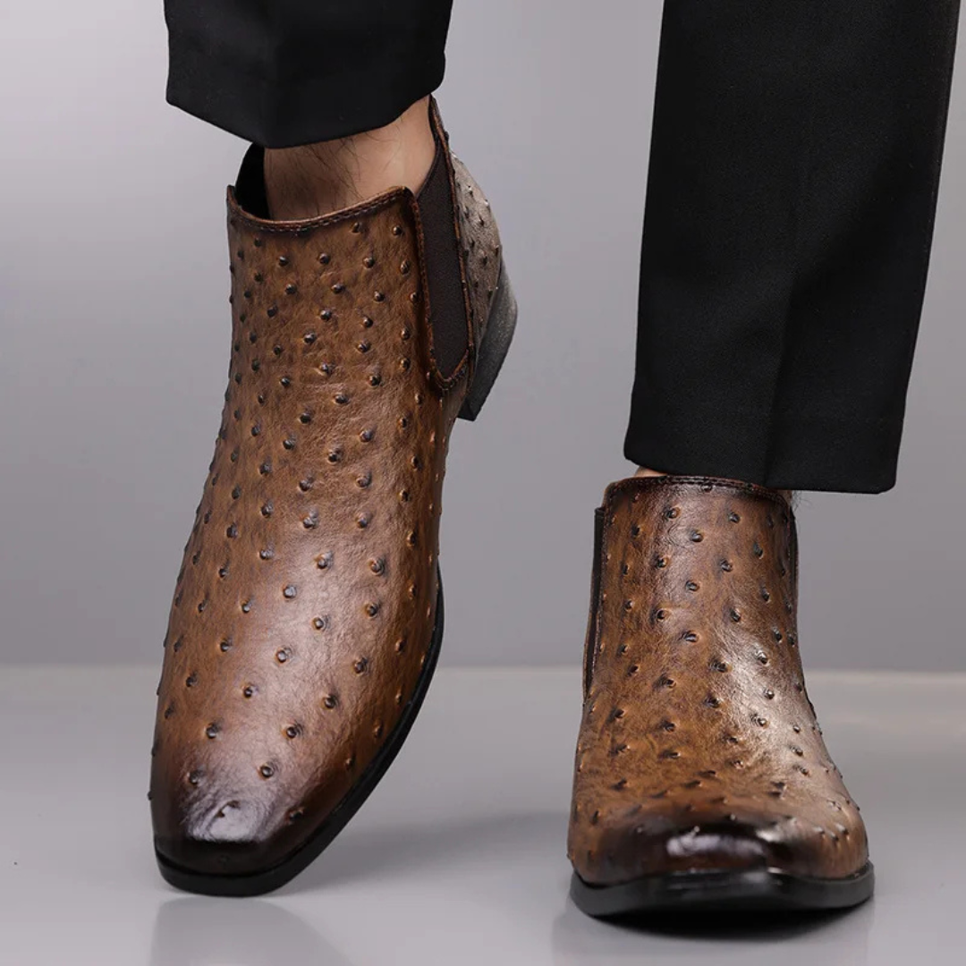 Ostrano Leather Chelsea Boots