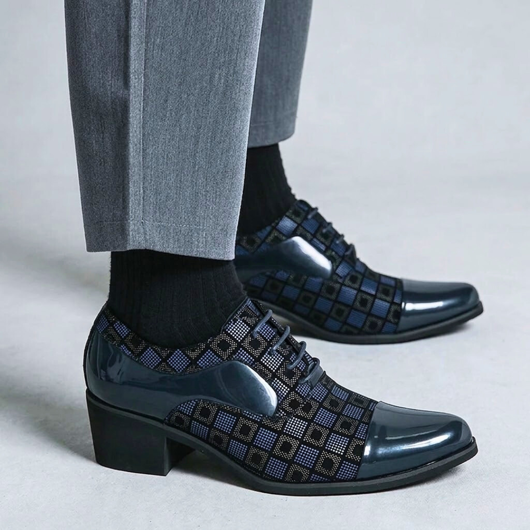 Trevanio High-Heeled Oxfords