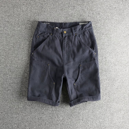 Vintage Railman Double-Knee Utility Shorts