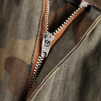 Vintage Camo Double-Knee Utility Pants