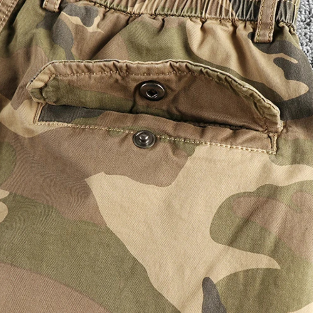 Vintage Recon Camo Cargo Shorts