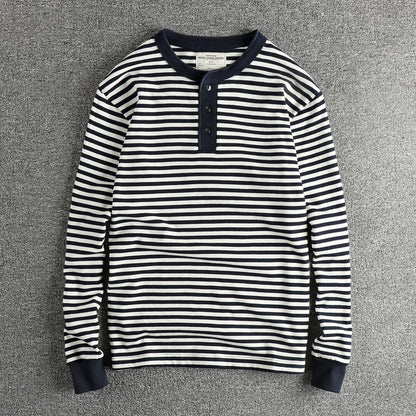 Vintage Sailor Striped Shirt